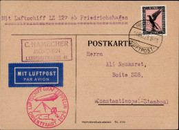 Delcampe - Zeppelinpost ORIENTFAHRT 1929 I-II Dirigeable - Zeppeline