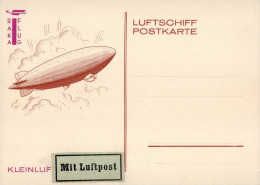 Delcampe - ZEPPELIN - KLEINLUFTSCHIFF-POSTKARTE RAKAFLUG (nummeriert 548) I - Zeppeline