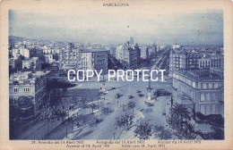 Delcampe - Barcelona - Avenida Del 14 Abril - Barcelona