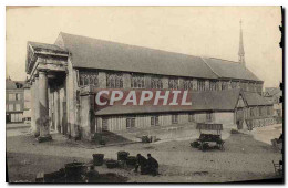 Delcampe - CPA Honfleur Eglise Sainte Catherine Publicite A L Abeille Rue De Passy Paris - Honfleur