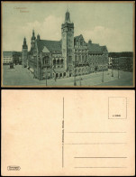 Delcampe - Ansichtskarte Chemnitz Rathaus Partie (Goldrand-Postkarte) 1910 - Chemnitz