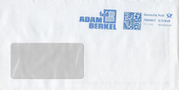 Delcampe - EMA RED METER STAMP ABSENDER FREISTEMPEL AFS ALLEMAGNE DEUTSCHLAND BOIS HOLZ WOOD MENUISIER RABOT SCHREINEREI BERKEL - Usines & Industries