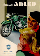 Delcampe - Motorrad Adler Werbung I-II Publicite - Motorräder