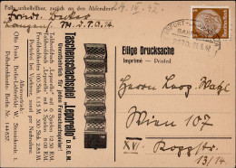 Delcampe - SCHACH - Seltene Werbekarte Für TASCHENSCHACHSPIEL LEPORELLO Alleinvertrieb Otto Frank Berlin-Lichterfelde 1942 I R! - Schach