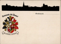 Delcampe - Studentika Greifswald Normannia I-II - Scuole