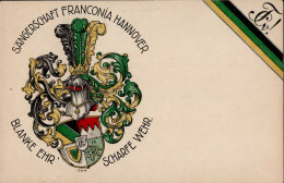 Delcampe - Studentika Hannover Sängerschaft Franconia I-II (Eckbug) - Scuole