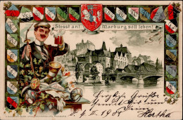 Delcampe - Studentika Marburg I-II - Scuole