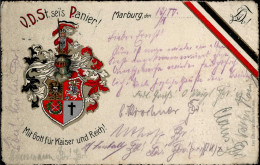 Delcampe - Studentika Marburg V.D.St. I-II (etwas Fleckig) - Scuole