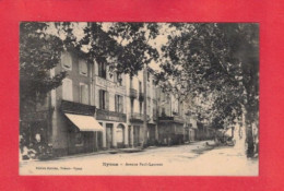 Delcampe - 26 - NYONS - AVENUE PAUL LAURENTS - ÉCRITE EN 1915 -  TRÈS BELLE QUALITÉ - CACHE PLM - - Nyons