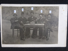 Delcampe - Carte Photo Jamioulx Les Rouches 1909 Rue De Nalinnes (Noms Au Verso) - Ham-sur-Heure-Nalinnes