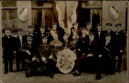 Delcampe - Studentika Naumburg Brenensia Foto-AK 1913 I-II - Scuole