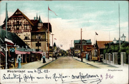 Delcampe - Westerland (2280) Strandstrasse 1905 I-II - Autres & Non Classés