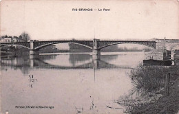 Delcampe - 91 - RIS ORANGIS -    Le Pont - 1908 - Ris Orangis