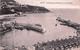 Delcampe - 06 -  NICE - Le Port Et Le Chateau De L'anglais - 1908 - Sonstige & Ohne Zuordnung