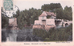 Delcampe - 27 - VERNON -  Maisonnette Sur Le Vieux Pont - 1907 - Vernon