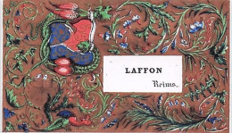 Delcampe - Carte Porcelaine - Porseleinkaart  - Laffon - Champagne - Reims - Porcelaine