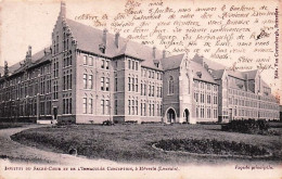 Delcampe - LEUVEN - LOUVAIN - Héverlé - Institut Du Sacre Coeur Et De L'immaculée Conception - Facade Principale - 1904 - Leuven