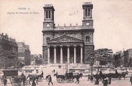 Delcampe - 75 - PARIS -  Eglise Saint Vincent De Paul - 1917 - Kirchen