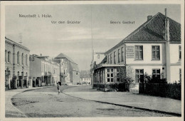 Delcampe - Neustadt (2430) Gasthaus Benn 1909 I-II - Sonstige & Ohne Zuordnung
