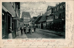 Delcampe - PEINE (3150) - Echtern-Strasse Mit Hotel Deutscher Kaiser I - Autres & Non Classés