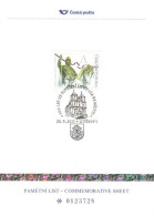 Delcampe - PLZ 57 Czech Republic 300th Anniversary Of Litvinov/Leutensdorf Town 2015 Hologram St Wenceslas Statue COAT OF ARMS - Christianity