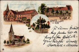 Delcampe - Rhynern (4700) Gasthaus Wagner 1900 II (fleckig VS/RS) - Autres & Non Classés