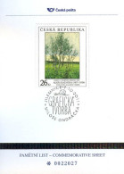 Delcampe - Commemorative Sheet Czech Republic PLZ 10 Milos Ondracek, Engraver, Exhibition In Jilemnice 2010 - Gravures