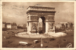 Delcampe - CPA Paris Place Et Arc De Triomphe - Triumphbogen