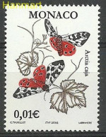 Delcampe - Monaco 2002 Mi 2573 MNH (LZE1 MNC2573) - Schmetterlinge