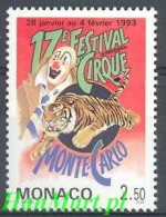 Delcampe - Monaco 1993 Mi 2099 MNH (ZE1 MNC2099) - Cirque
