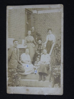 Delcampe - Carte Photo Jamioulx Maison Baurain Rue Des Bruyères Face à La Boulangerie Deprez - Ham-sur-Heure-Nalinnes