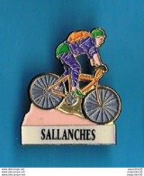 Delcampe - PIN'S //  ** SALLANCHES / VTT ** - Cyclisme