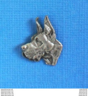 Delcampe - 1 PIN'S //  ** CHIEN DOGUE ALLEMAND / GRAND DANOIS / L'APOLLON DE LA GENT CANINE ** - Animaux
