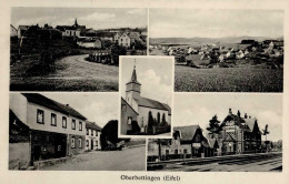 Delcampe - Oberbettingen (5531) Bahnhof, Gasthaus Zur Linde I-II - Autres & Non Classés