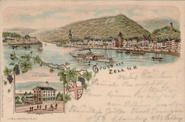Delcampe - Zell (5583) Hotel Kaiserhof 1900 I-II - Autres & Non Classés