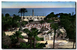 Delcampe - CPM Nice Le Theatre De Verdure Jardin Albert 1er - Parks, Gärten