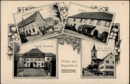 Delcampe - Siegelsbach (6921) Gasthaus Zum Adler I-II - Other & Unclassified