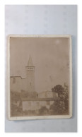 Delcampe - Église Et Clocher, Carte Photo - Chiese E Cattedrali