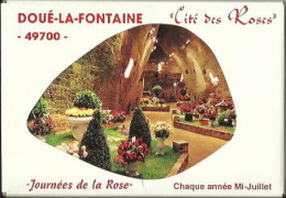 Delcampe - 4766 Pochette De 8 CPM - Journées De La Rose - Doué La Fontaine - Doue La Fontaine