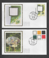 Delcampe - FDC Zijde : Nr 2452/53 Stempel: Bruxelles 1140 Brussel - 1991-2000