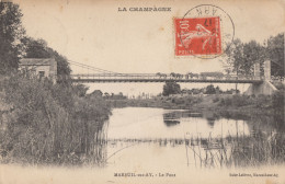 Delcampe - CPA - Mareuil Sur Ay - Le Pont - Mareuil-sur-Ay