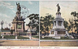 Delcampe - MONUMENTOS DE COLON Y CUAUHTEMOC        MEXICO - Mexiko