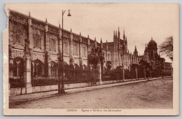 Delcampe - Lisboa Egreja E Edificio Dos Jeronymos Carte Postale Postcard - Lisboa