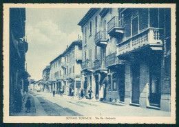 Delcampe - Torino Settimo Torinese Via Re Umberto FG Cartolina MZ4236 - Sonstige & Ohne Zuordnung