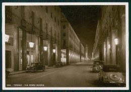 Delcampe - Torino Città Via Roma Nuova Auto Foto FG Cartolina MZ2543 - Sonstige & Ohne Zuordnung