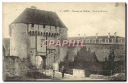 Delcampe - CPA Caen Caserne Du Chateau Porte De Secours - Caen