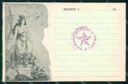 Delcampe - Militari Reggimentali 6° Distretto Militare Bologna Cartolina KF3728 - Regimente