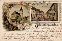 Delcampe - Schnaittenbach (8454) Hauptstrasse 1898 I-II - Autres & Non Classés
