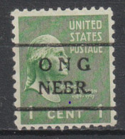 Delcampe - USA Precancel Vorausentwertung Preo Locals Nebraska, Ong 715 - Préoblitérés