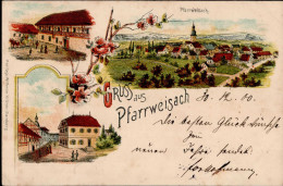 Delcampe - Pfarrweisach (8601) Teilansichten 1900 I-II - Other & Unclassified